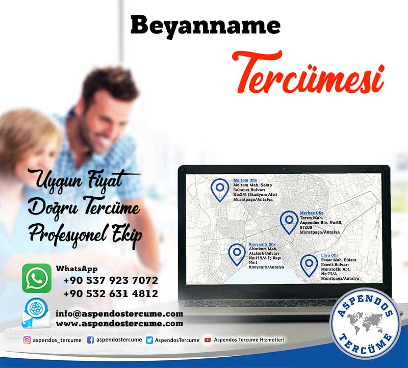 Beyanname_Tercumesi